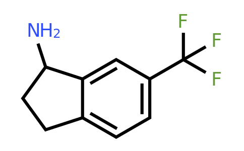 CAS 68755-40-8 | 6-(Trifluoromethyl)-2,3-dihydro-1H-inden-1-amine