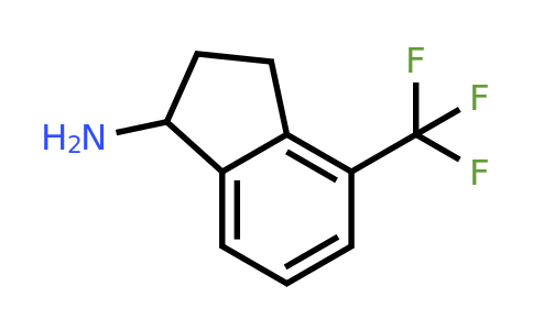 CAS 68755-43-1 | 4-(Trifluoromethyl)-2,3-dihydro-1H-inden-1-amine