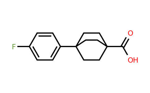 CAS 68756-19-4 | 4-(4-fluorophenyl)bicyclo[2.2.2]octane-1-carboxylic acid