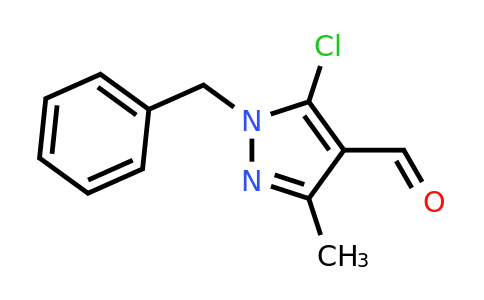 CAS 68827-40-7 | 1-benzyl-5-chloro-3-methyl-1H-pyrazole-4-carbaldehyde