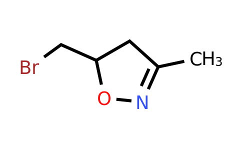 CAS 68843-63-0 | 5-(Bromomethyl)-3-methyl-4,5-dihydro-1,2-oxazole