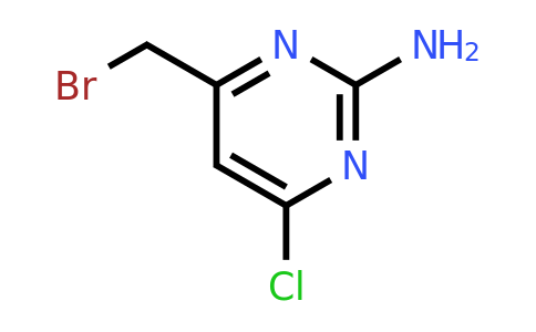 CAS 688782-77-6 | 4-(bromomethyl)-6-chloro-pyrimidin-2-amine