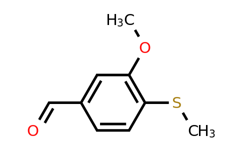 CAS 68885-46-1 | 3-Methoxy-4-methylsulfanyl-benzaldehyde