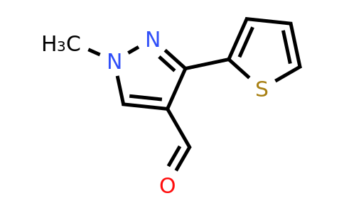 CAS 689251-87-4 | 1-methyl-3-(thiophen-2-yl)-1H-pyrazole-4-carbaldehyde