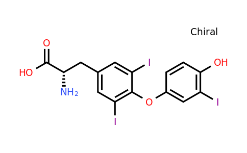 CAS 6893-02-3 | (2S)-2-amino-3-[4-(4-hydroxy-3-iodophenoxy)-3,5-diiodophenyl]propanoic acid