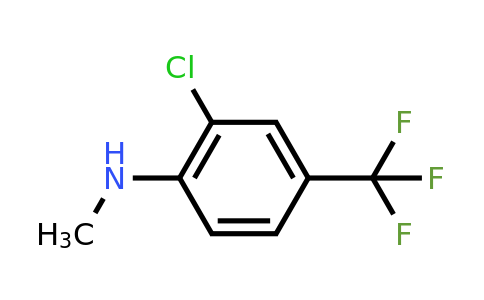 CAS 689300-85-4 | 2-Chloro-N-methyl-4-(trifluoromethyl)aniline
