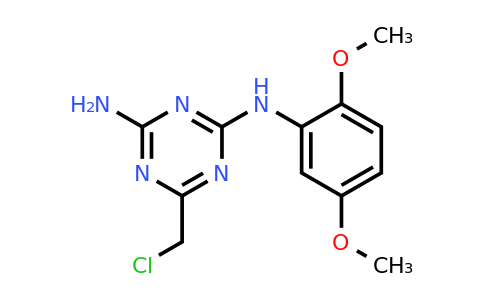 CAS 689754-28-7 | 6-(Chloromethyl)-N2-(2,5-dimethoxyphenyl)-1,3,5-triazine-2,4-diamine
