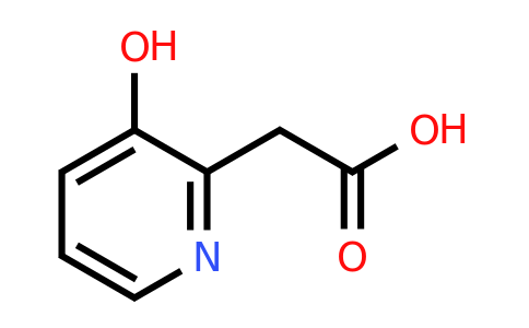 2-(3-hydroxypyridin-2-yl)acetic acid