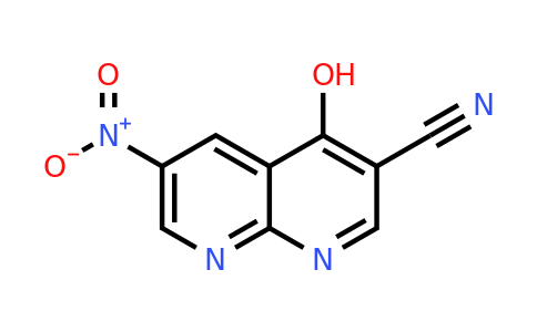 4-hydroxy-6-nitro-1,8-naphthyridine-3-carbonitrile