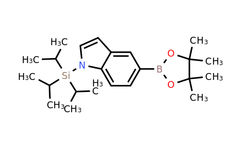 CAS 690631-97-1 | 5-(4,4,5,5-Tetramethyl-1,3,2-dioxaborolan-2-YL)-1-(triisopropylsilyl)-1H-indole