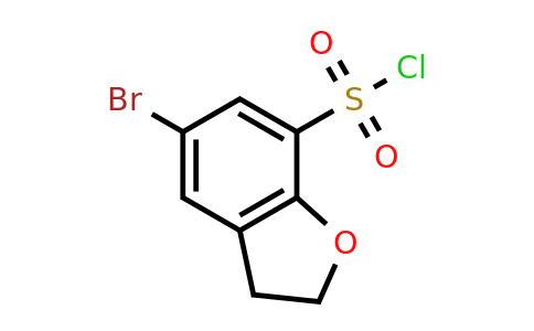 CAS 690632-00-9 | 5-bromo-2,3-dihydro-1-benzofuran-7-sulfonyl chloride