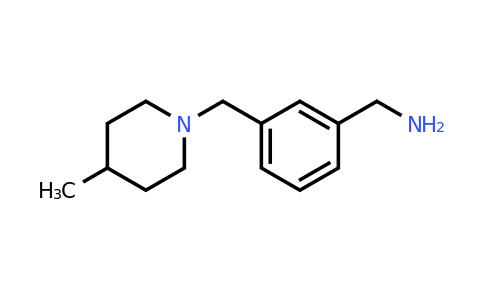 CAS 690632-06-5 | (3-((4-Methylpiperidin-1-yl)methyl)phenyl)methanamine