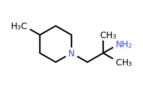 CAS 690632-11-2 | 2-Methyl-1-(4-methylpiperidin-1-yl)propan-2-amine