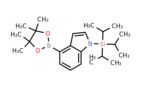 CAS 690632-17-8 | 4-(4,4,5,5-Tetramethyl-1,3,2-dioxaborolan-2-YL)-1-(triisopropylsilyl)-1H-indole