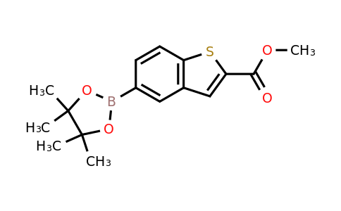 CAS 690632-26-9 | Methyl 5-(4,4,5,5-tetramethyl-1,3,2-dioxaborolan-2-YL)-1-benzothiophene-2-carboxylate