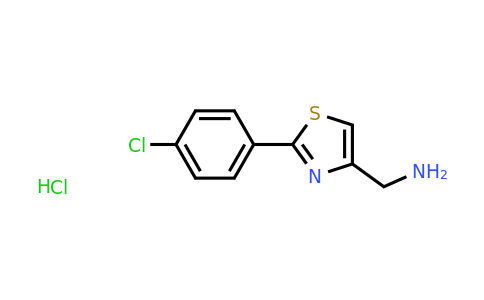 CAS 690632-35-0 | [2-(4-Chlorophenyl)-1,3-thiazol-4-YL]methanamine hydrochloride