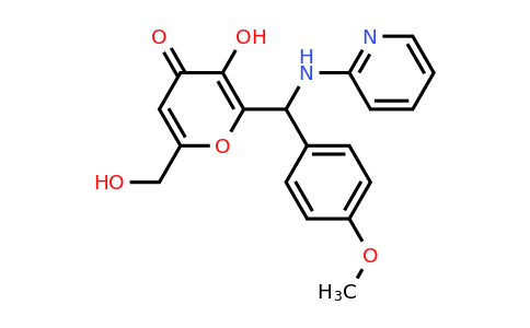 CAS 690641-33-9 | 3-hydroxy-6-(hydroxymethyl)-2-[(4-methoxyphenyl)[(pyridin-2-yl)amino]methyl]-4H-pyran-4-one