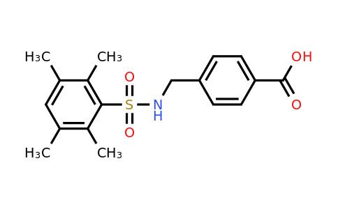 CAS 690646-18-5 | 4-[(2,3,5,6-tetramethylbenzenesulfonamido)methyl]benzoic acid