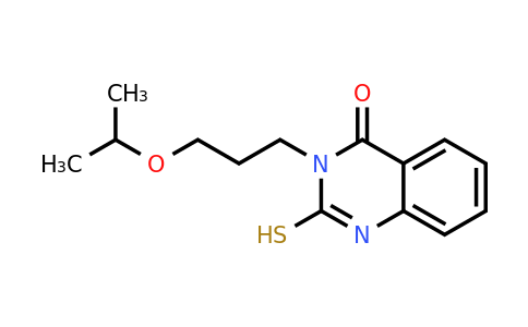 CAS 690684-79-8 | 3-[3-(propan-2-yloxy)propyl]-2-sulfanyl-3,4-dihydroquinazolin-4-one