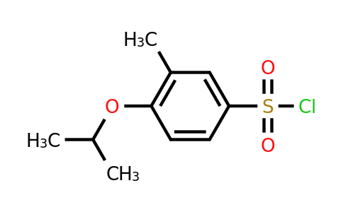 CAS 69129-66-4 | 3-Methyl-4-(propan-2-yloxy)benzene-1-sulfonyl chloride