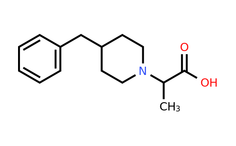 CAS 691351-97-0 | 2-(4-Benzylpiperidin-1-yl)propanoic acid