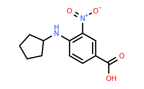 CAS 691363-42-5 | 4-(Cyclopentylamino)-3-nitrobenzoic acid