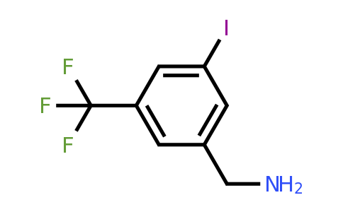 CAS 691877-06-2 | 1-[3-Iodo-5-(trifluoromethyl)phenyl]methanamine