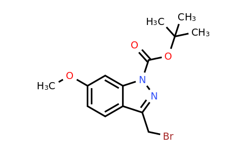 CAS 691900-66-0 | Tert-butyl 3-(bromomethyl)-6-methoxy-1H-indazole-1-carboxylate