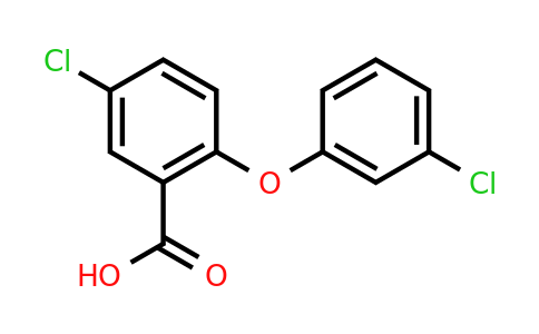 CAS 69199-64-0 | 5-chloro-2-(3-chlorophenoxy)benzoic acid