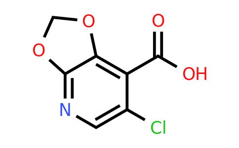 CAS 692057-13-9 | 6-chloro-2H-[1,3]dioxolo[4,5-b]pyridine-7-carboxylic acid