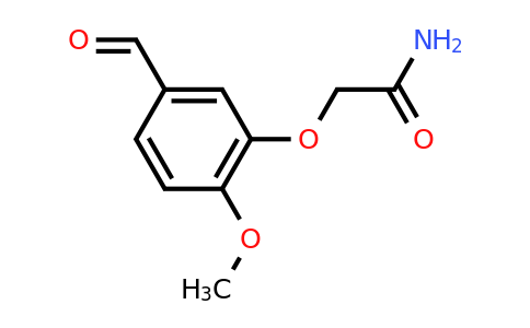 CAS 692282-22-7 | 2-(5-formyl-2-methoxyphenoxy)acetamide