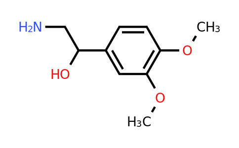 CAS 6924-15-8 | 2-amino-1-(3,4-dimethoxyphenyl)ethan-1-ol