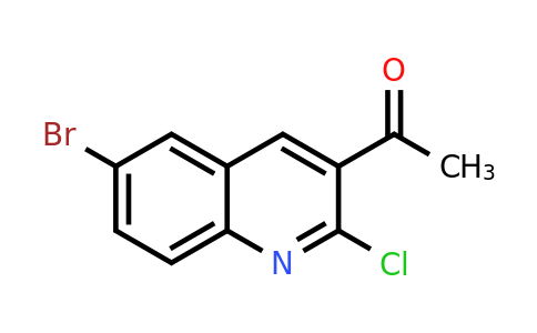 CAS 692726-53-7 | 1-(6-Bromo-2-chloroquinolin-3-yl)ethanone