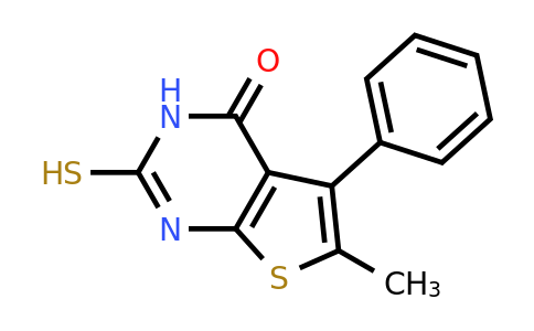 CAS 692764-75-3 | 6-methyl-5-phenyl-2-sulfanyl-3H,4H-thieno[2,3-d]pyrimidin-4-one