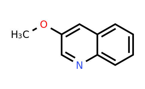 CAS 6931-17-5 | 3-Methoxyquinoline