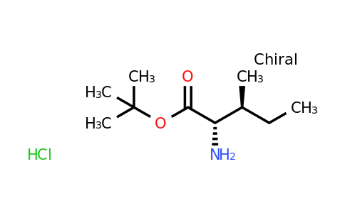 CAS 69320-89-4 | tert-butyl (2S,3S)-2-amino-3-methylpentanoate hydrochloride