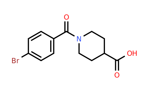 CAS 693237-87-5 | 1-(4-bromobenzoyl)piperidine-4-carboxylic acid
