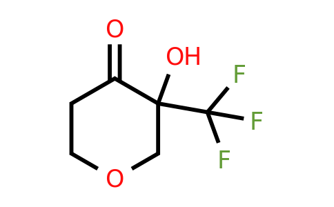 CAS 693245-82-8 | 3-hydroxy-3-(trifluoromethyl)oxan-4-one
