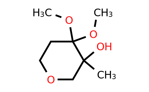 CAS 693248-63-4 | 4,4-dimethoxy-3-methyloxan-3-ol