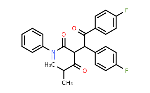 CAS 693793-82-7 | 2-[1,2-Bis-(4-fluoro-phenyl)-2-oxo-ethyl]-4-methyl-3-oxo-pentanoic acid phenylamide