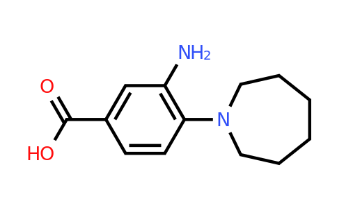 CAS 693805-72-0 | 3-Amino-4-(azepan-1-yl)benzoic acid