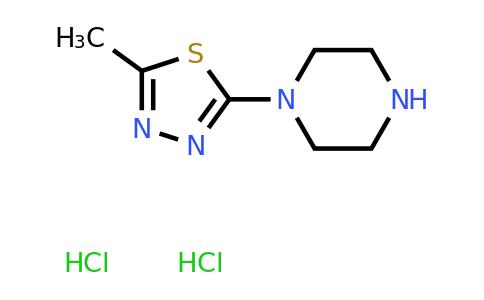 CAS 69389-17-9 | 1-(5-methyl-1,3,4-thiadiazol-2-yl)piperazine dihydrochloride
