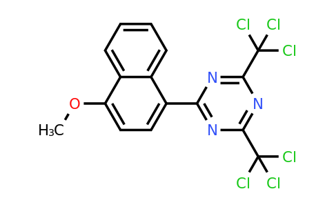 CAS 69432-40-2 | 2-(4-Methoxynaphthalen-1-yl)-4,6-bis(trichloromethyl)-1,3,5-triazine