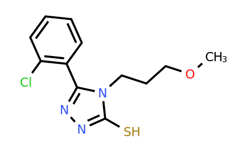 CAS 694466-39-2 | 5-(2-chlorophenyl)-4-(3-methoxypropyl)-4H-1,2,4-triazole-3-thiol