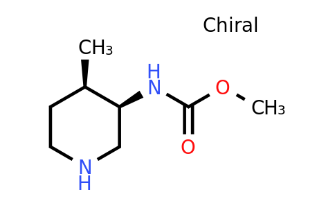 CAS 694495-64-2 | Methyl ((3R,4R)-rel-4-methylpiperidin-3-yl)carbamate