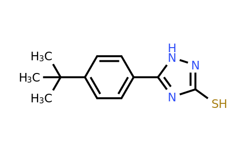 CAS 69480-15-5 | 5-(4-tert-butylphenyl)-1H-1,2,4-triazole-3-thiol ...