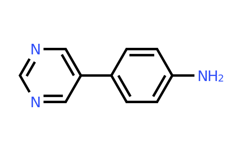 CAS 69491-60-7 | 4-(Pyrimidin-5-yl)aniline