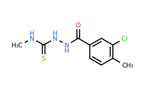 2-(3-Chloro-4-methylbenzoyl)-N-methylhydrazinecarbothioamide