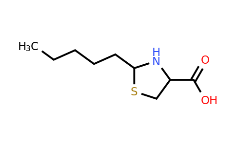 CAS 69588-05-2 | 2-Pentyl-1,3-thiazolidine-4-carboxylic acid