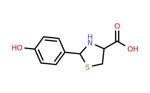 CAS 69588-11-0 | 2-(4-Hydroxyphenyl)thiazolidine-4-carboxylic acid